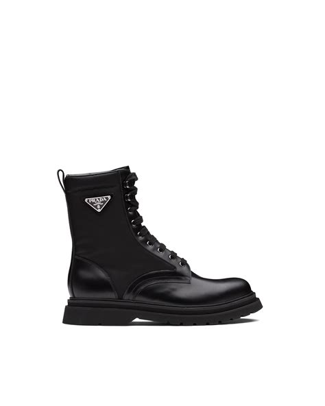 bottes prada|combat boots prada.